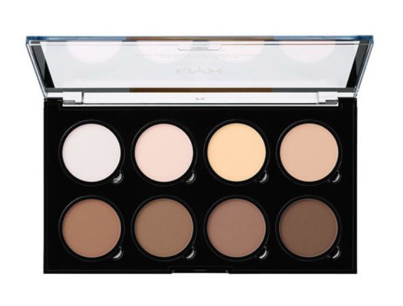 NYX Professional Makeup Highlight & Contour Pro Palette Veido kontūravimo paletė