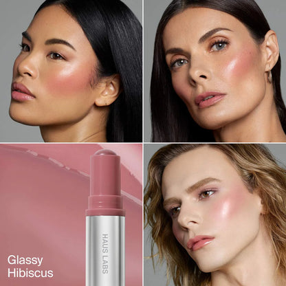 Color Fuse Longwear Glassy Lip + Cheek Balm Blush Stick