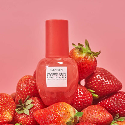 Strawberry Smooth - Smoothing serum with salicylic acid, AHA and BHA